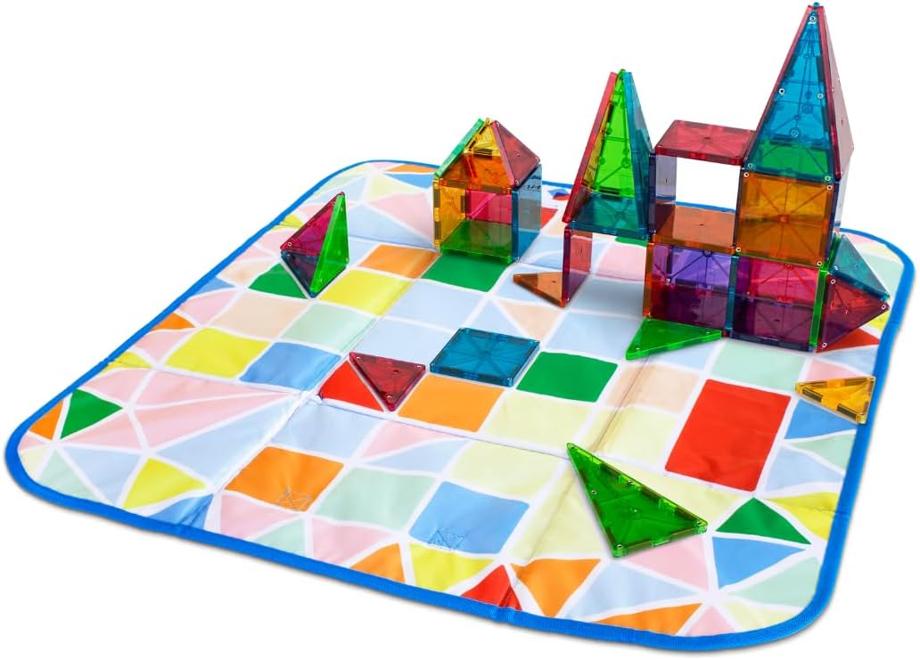 MAGNA-TILES Storage Bin & Interactive Play-Mat. The Original Magnetic Building Brand - Image 6